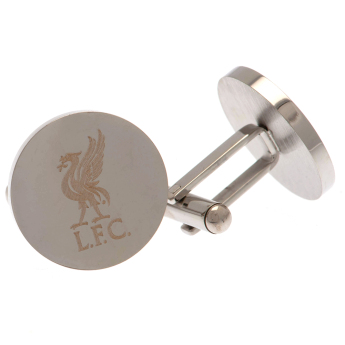 FC Liverpool manšete Stainless Steel Round Cufflinks