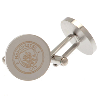 Manchester City manšete Stainless Steel Round Cufflinks