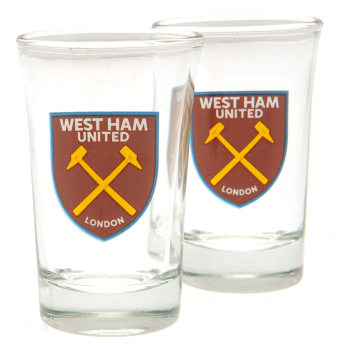 West Ham United čašica za rakiju 2pk Shot Glass Set