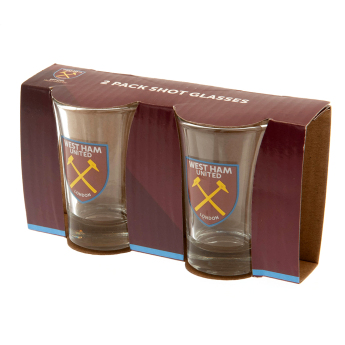 West Ham United čašica za rakiju 2pk Shot Glass Set