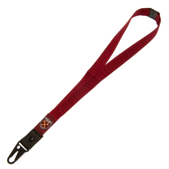 West Ham United Okovratne trakice Deluxe Lanyard