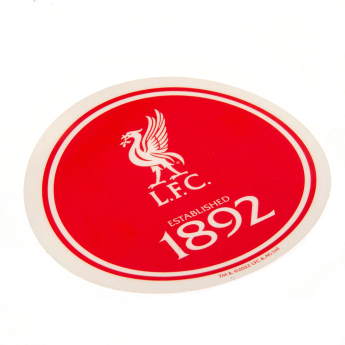 FC Liverpool naljepnica Single Car Sticker EST
