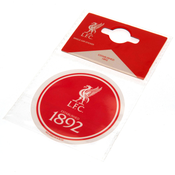 FC Liverpool naljepnica Single Car Sticker EST