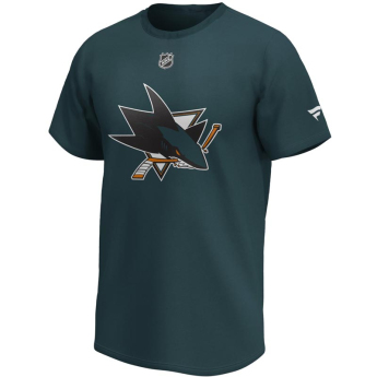 San Jose Sharks muška majica Erik Karlsson Iconic Name & Number Graphic