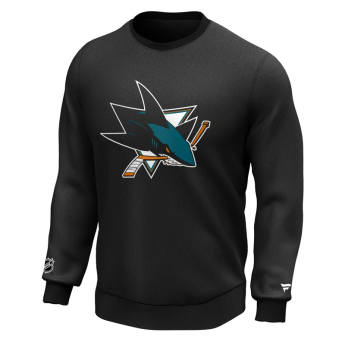 San Jose Sharks muška majica Iconic Primary Colour Logo Graphic Crew