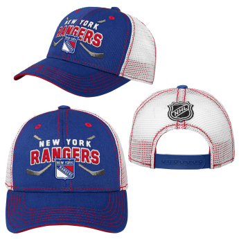 New York Rangers dječja baseball kapa sa šiltom core lockup trucker snapback
