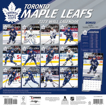 Toronto Maple Leafs kalendar 2023 Wall
