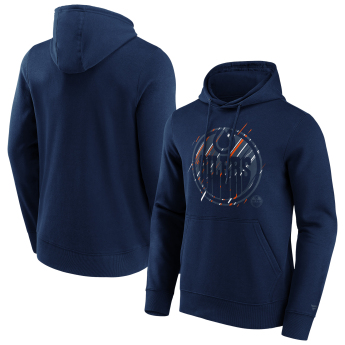 Edmonton Oilers muška majica s kapuljačom Etch Hoodie navy