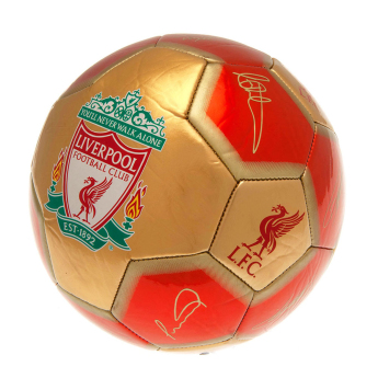 FC Liverpool nogometna mini lopta Sig 26 Skill Ball - Size 1