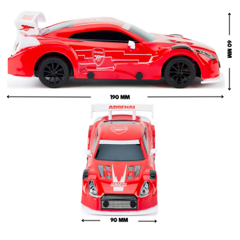 FC Arsenal automobil na daljinsko upravljanje Radio Control Sportscar 1:24 Scale