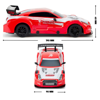 FC Liverpool automobil na daljinsko upravljanje Radio Control Sportscar 1:24 Scale