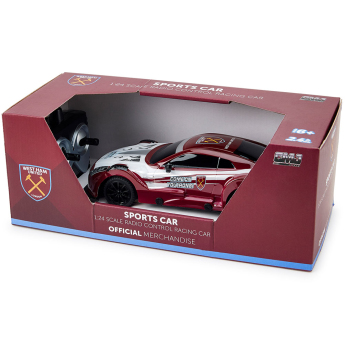 West Ham United automobil na daljinsko upravljanje Radio Control Sportscar 1:24 Scale