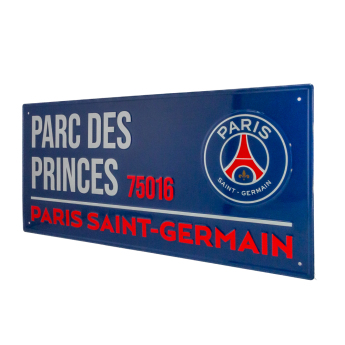 Paris Saint Germain zidni natpis Street Sign NV