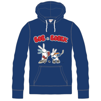 Hokejaške reprezentacije dječja majica s kapuljačom Czech republic Bob a Bobek Hockey 2015 Blue