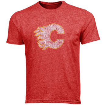 Calgary Flames muška majica red #30 Mike Vernon Legenda NHL