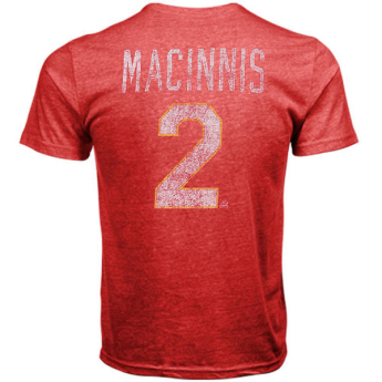 Calgary Flames muška majica red #2 Al MacInnis Legenda NHL