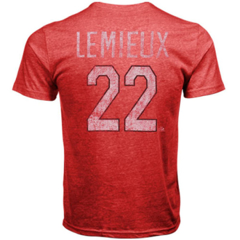 New Jersey Devils muška majica red #22 Claude Lemieux Legenda NHL