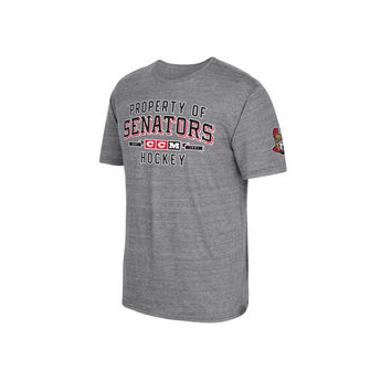 Ottawa Senators muška majica CCM Property Block Tri-Blend grey