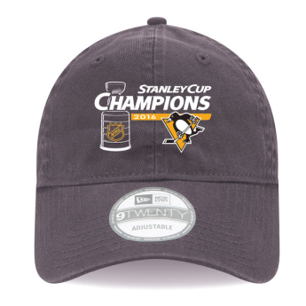 Pittsburgh Penguins kapa za bejzbol 2016 Stanley Cup Champions 9TWENTY Charcoal