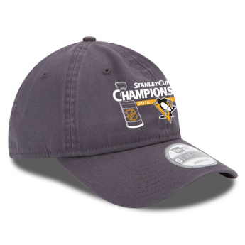 Pittsburgh Penguins kapa za bejzbol 2016 Stanley Cup Champions 9TWENTY Charcoal