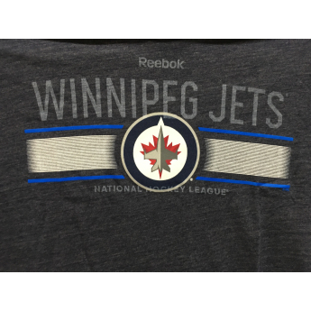 Winnipeg Jets muška majica Stripe Overlay navy