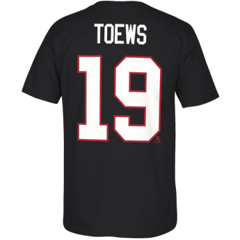 Chicago Blackhawks muška majica Jonathan Toews #19 Reebok Center Ice TNT Reflect Logo