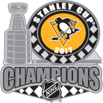 Pittsburgh Penguins značka 2017 Stanley Cup Champions Trophy Pin