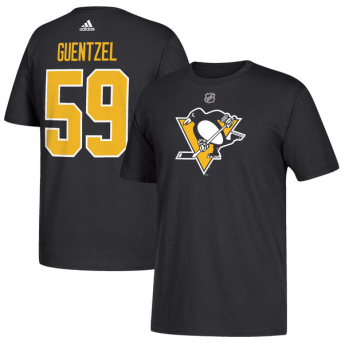 Pittsburgh Penguins muška majica black #59 Jake Guentzel