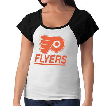 Philadelphia Flyers ženska majica Big Time Slim Fit Raglan T-Shirt