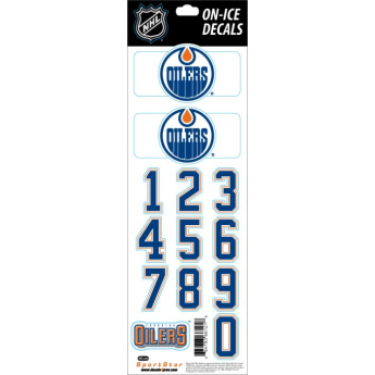 Edmonton Oilers naljepnice hockey helmet Decals