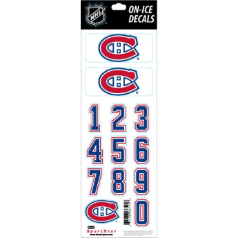 Montreal Canadiens naljepnice za kacigu Decals