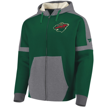 Minnesota Wild muška majica s kapuljačom green Iconic Fleece