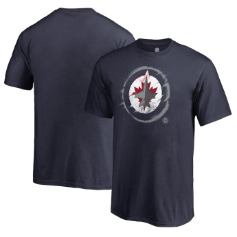 Winnipeg Jets dječja majica dark blue Splatter Logo