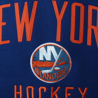 New York Islanders muška majica s kapuljačom blue Indestructible Pullover Hoodie