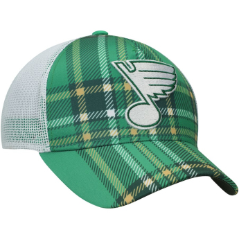 St. Louis Blues kapa za bejzbol Adidas St. Patrick´s Day Trucker