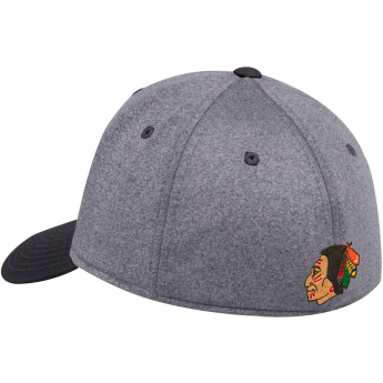Chicago Blackhawks kapa za bejzbol Adidas Culture Two Tone Felt Flex