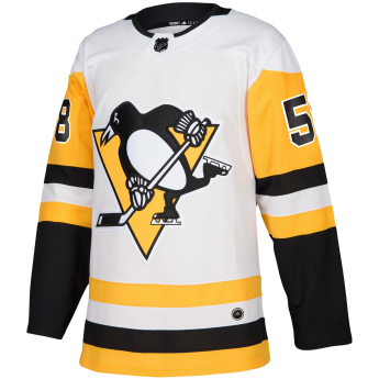 Pittsburgh Penguins hokejaški dres #58 Kris Letang adizero Away Authentic Player Pro