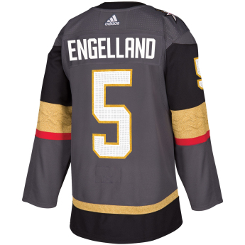 Vegas Golden Knights hokejaški dres #5 Deryk Engelland adizero Home Authentic Player Pro