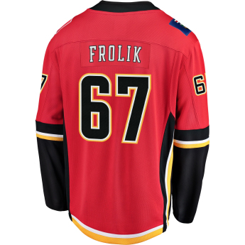 Calgary Flames hokejaški dres #67 Michael Frolik Breakaway Alternate Jersey