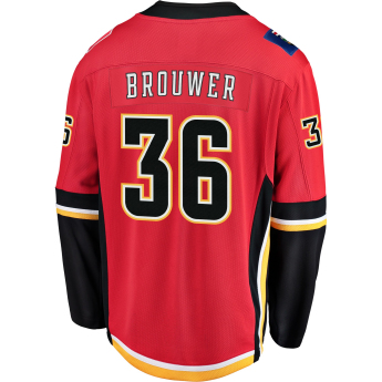 Calgary Flames hokejaški dres #36 Troy Brouwer Breakaway Alternate Jersey