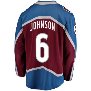 Colorado Avalanche hokejaški dres #6 Erik Johnson Breakaway Alternate Jersey
