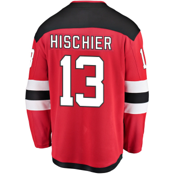 New Jersey Devils hokejaški dres #13 Nico Hischier Breakaway Alternate Jersey