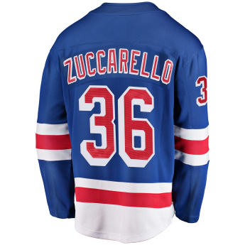 New York Rangers hokejaški dres blue #36 Mats Zuccarello Breakaway Alternate Jersey