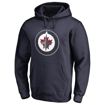 Winnipeg Jets muška majica s kapuljačom navy Fanatics Branded Primary Logo