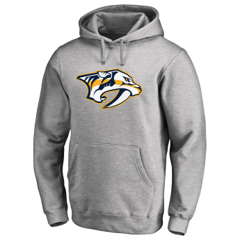 Nashville Predators muška majica s kapuljačom grey Fanatics Branded Primary Logo