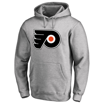 Philadelphia Flyers muška majica s kapuljačom grey Fanatics Branded Primary Logo