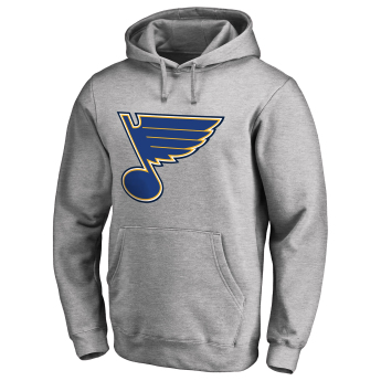 St. Louis Blues muška majica s kapuljačom grey Fanatics Branded Primary Logo