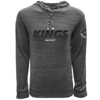 Los Angeles Kings muška majica s kapuljačom grey Static Hood
