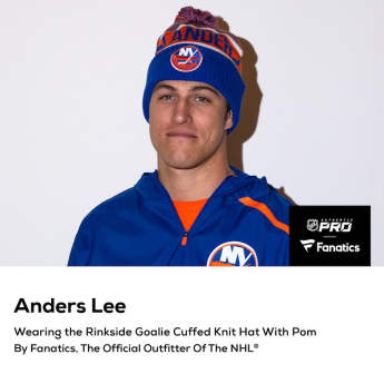 New York Islanders zimska kapa Authentic Pro Rinkside Goalie