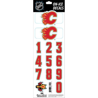 Calgary Flames naljepnice za kacigu Decals